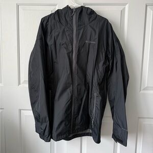 Columbia Men's Charcoal Windbreaker Jacket